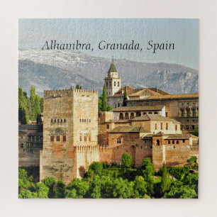 Alhambra, Granada, Spain Jigsaw Puzzle