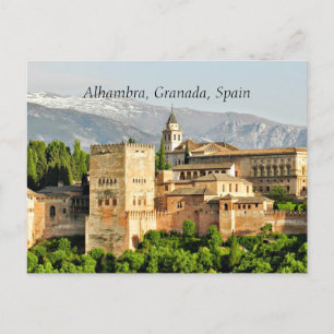 Alhambra, Granada, Spain Postcard
