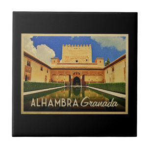 Alhambra Granada Spain Tile