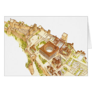 Alhambra Grenade Espagne. Château et palais