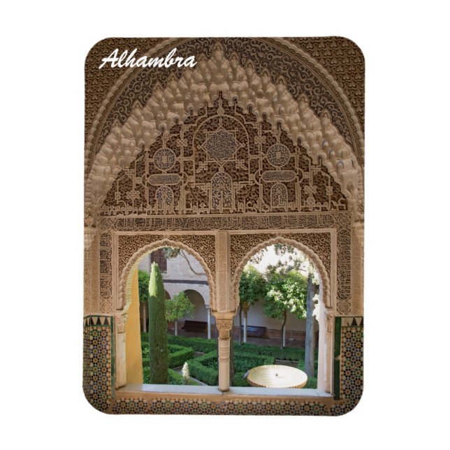 Alhambra Nasrid Palace Magnet (Vertical)