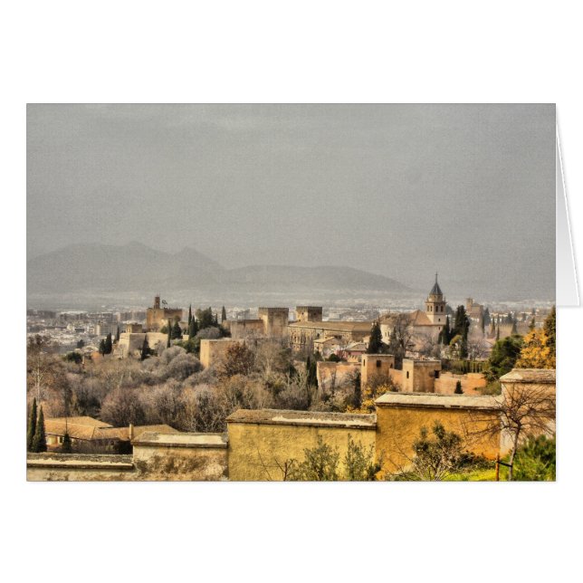 Alhambra Palace, Granada, Spain (Front Horizontal)