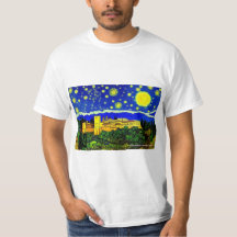 Alhambra palace on a T-Shirt