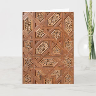 Alhambra pattern card
