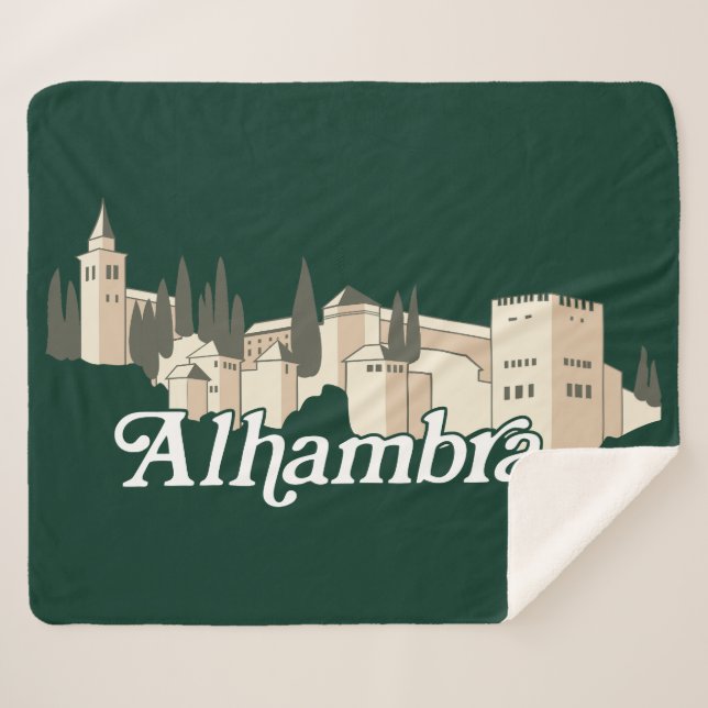 Alhambra Sherpa Blanket (Front (Horizontal))