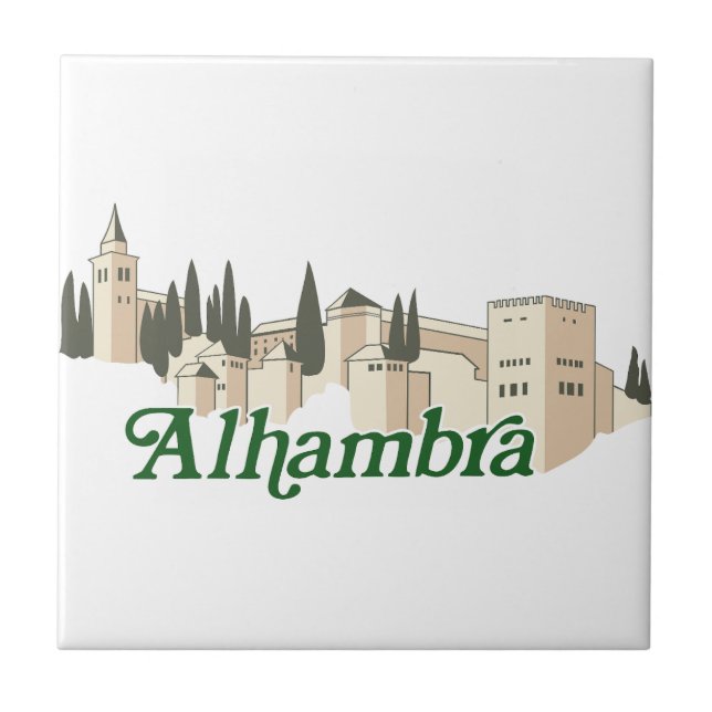 Alhambra Tile (Front)