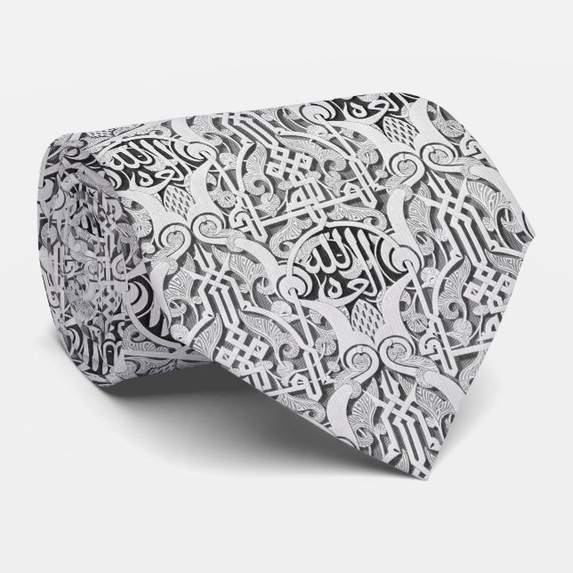 Alhambra Vintage Pattern Tie (Rolled)