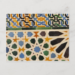 Alhambra Wall Tile #3 Postcard