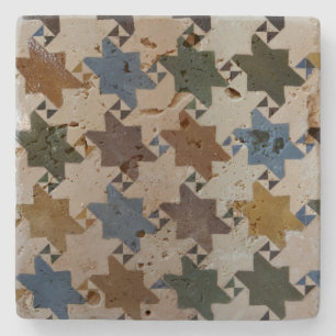 Alhambra Wall Tile #5 Stone Coaster