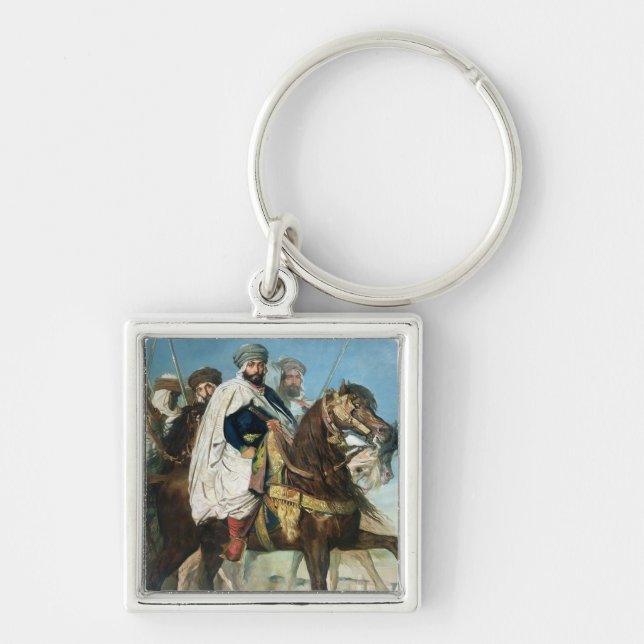 Ali Ben Ahmed, the Last Caliph of Constantine Keychain (Front)