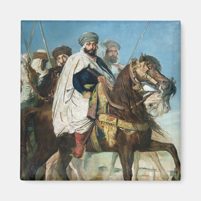 Ali Ben Ahmed, the Last Caliph of Constantine Magnet (Front)