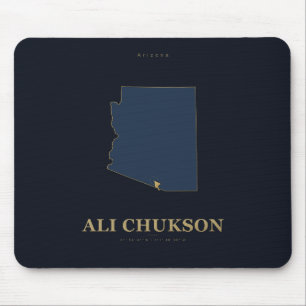 Ali Chukson Arizona Exact Location Mouse Pad