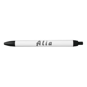 Alia Kugelschreiber Black Ink Pen