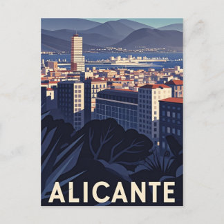 Alicante Spain Postcard