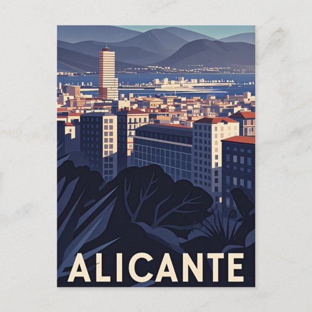Alicante Spain  Postcard (Front)