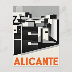Alicante Spain Postcard