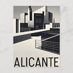 Alicante Spain Postcard