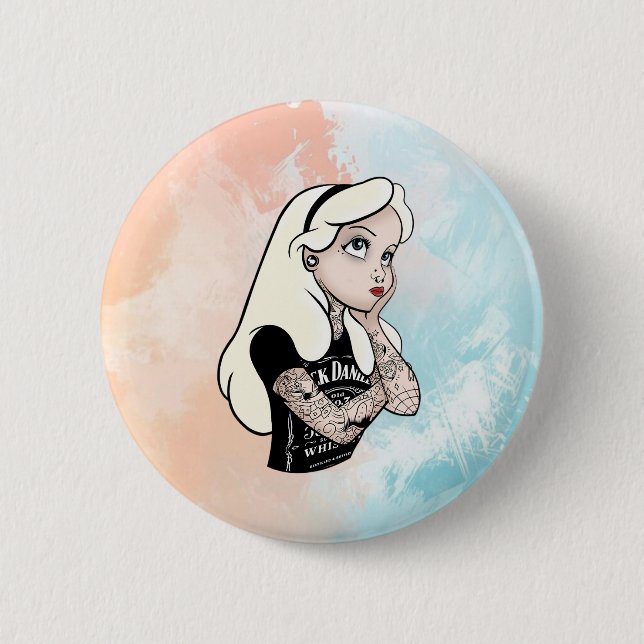 Alice 2 Inch Round Button (Front)