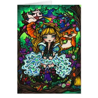 "Alice a perdu" Alice chez le chat de Cheshire du