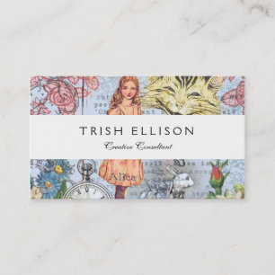 Alice Adventures in Wonderland Classic Rackham Business Card