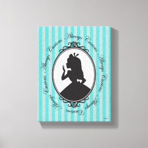 Alice   Always Curious Canvas Print