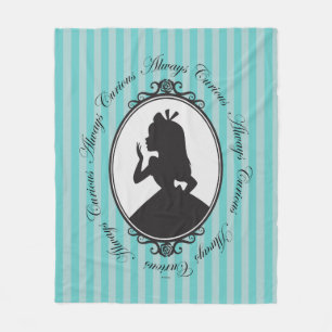Alice   Always Curious Fleece Blanket