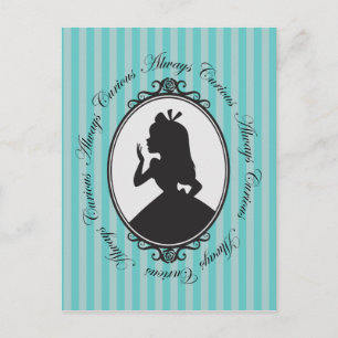Alice   Always Curious Postcard