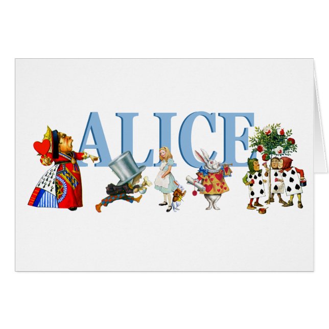 Alice and Friends in Wonderland (Front Horizontal)