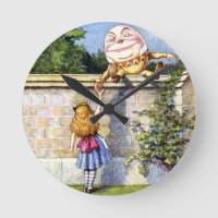 Alice and Humpty Dumpty in Wonderland