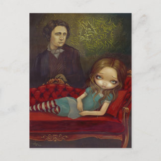 "Alice and Lewis" Postcard