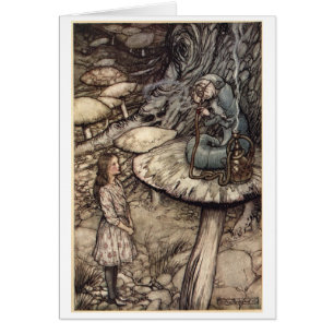 Alice and the Caterpillar (Blank Inside)