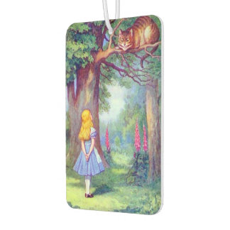 Alice and the Cheshire Cat Air Freshener