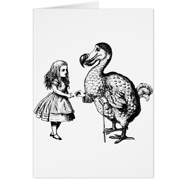 Alice and the Dodo Inked Black (Front)