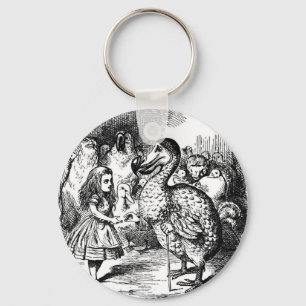 Alice and the Dodo Keychain