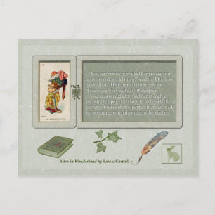 Alice and The Duchess Smiling Postcard