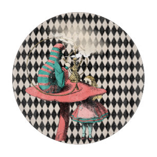Alice and the Hookah Smoking Caterpillar Cutting Board