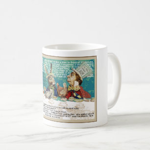 Alice and the Mad Hatter Tea Party Coffee Mug