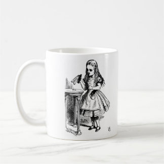 Alice and the Rabbit Coffee Mug