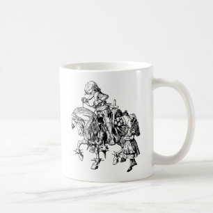 Alice and the White Knight Coffee Mug