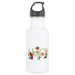 Alice and Wonderland and Friends 532 Ml Water Bottle