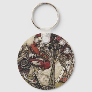Alice and Wonderland - Arthur Rackham Keychain
