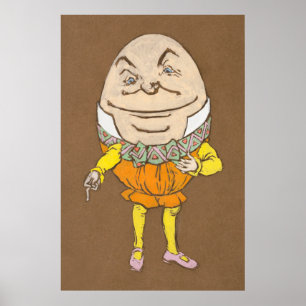 Alice and Wonderland Forest Character Painting-15 Poster