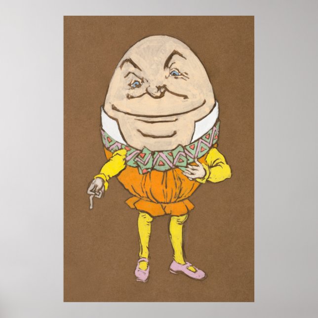 Alice and Wonderland Forest Character Painting-15 Poster (Front)