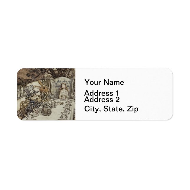 Alice Anniversaire Anniversaire Fête de la haine d (Devant)