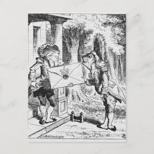 Alice au pays des merveilles Carte postale John Te