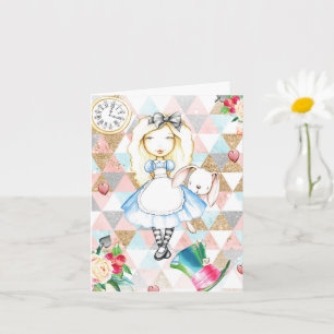 Alice au pays des merveilles Cartes de voeux