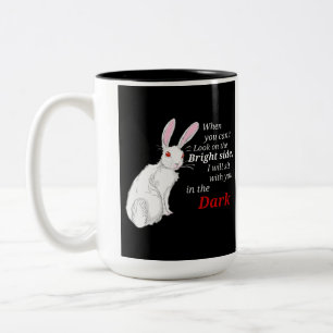 Alice au pays des merveilles citation mug