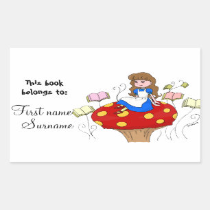 Alice au pays des merveilles Étiquette du livre