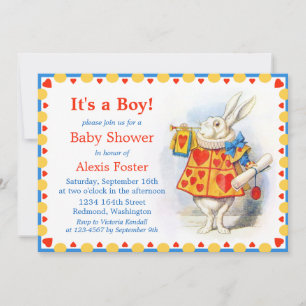 Alice au pays des merveilles Invitations personnal