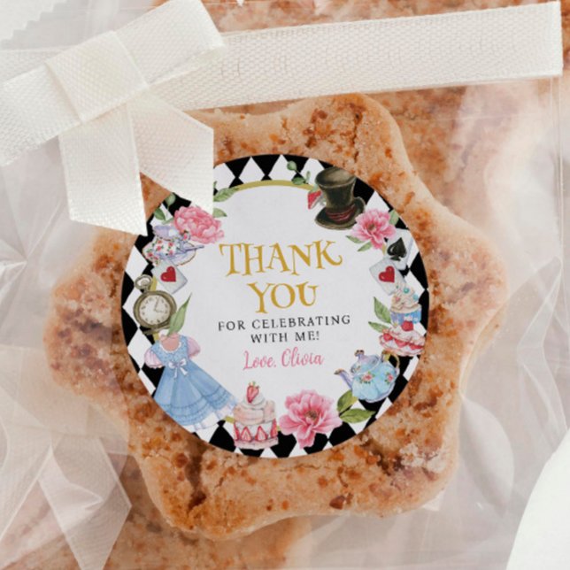 Alice au pays des merveilles Sticker pour l'annive (Créateur téléchargé)